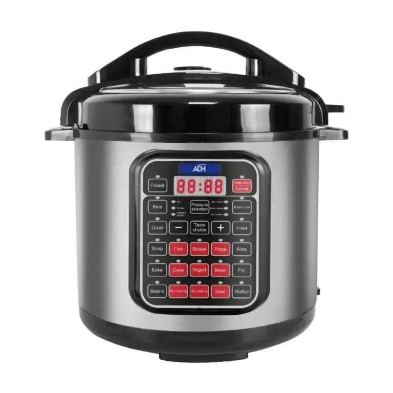 ADH 6Litre Electric Pressure Cooker AP-206 Multi-Function Digital Cooker, 25 Cooking Programs, 1000W, 24-Hour Preset Timer