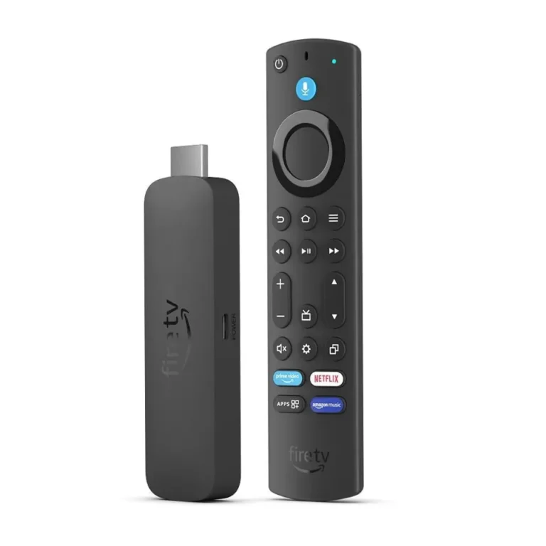 Amazon Fire TV Stick 4K – Wi-Fi 6 Streaming Device, Alexa Voice Remote, 8GB Storage