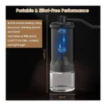 High Precision Manual Coffee Grinder Conical Burr, Stainless Steel, 35g Capacity