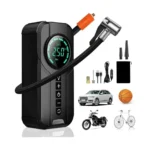 3-in-1 Car Jump Starter with 150 PSI Digital Tire Inflator 6000mAh USB Power Bank, LED Light & Type-C Charging