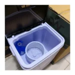Digiwave 7.5kg Mini Washing Machine – Portable, Semi-Automatic, Air-Dry Drum & Shoe Scrub Brush – White