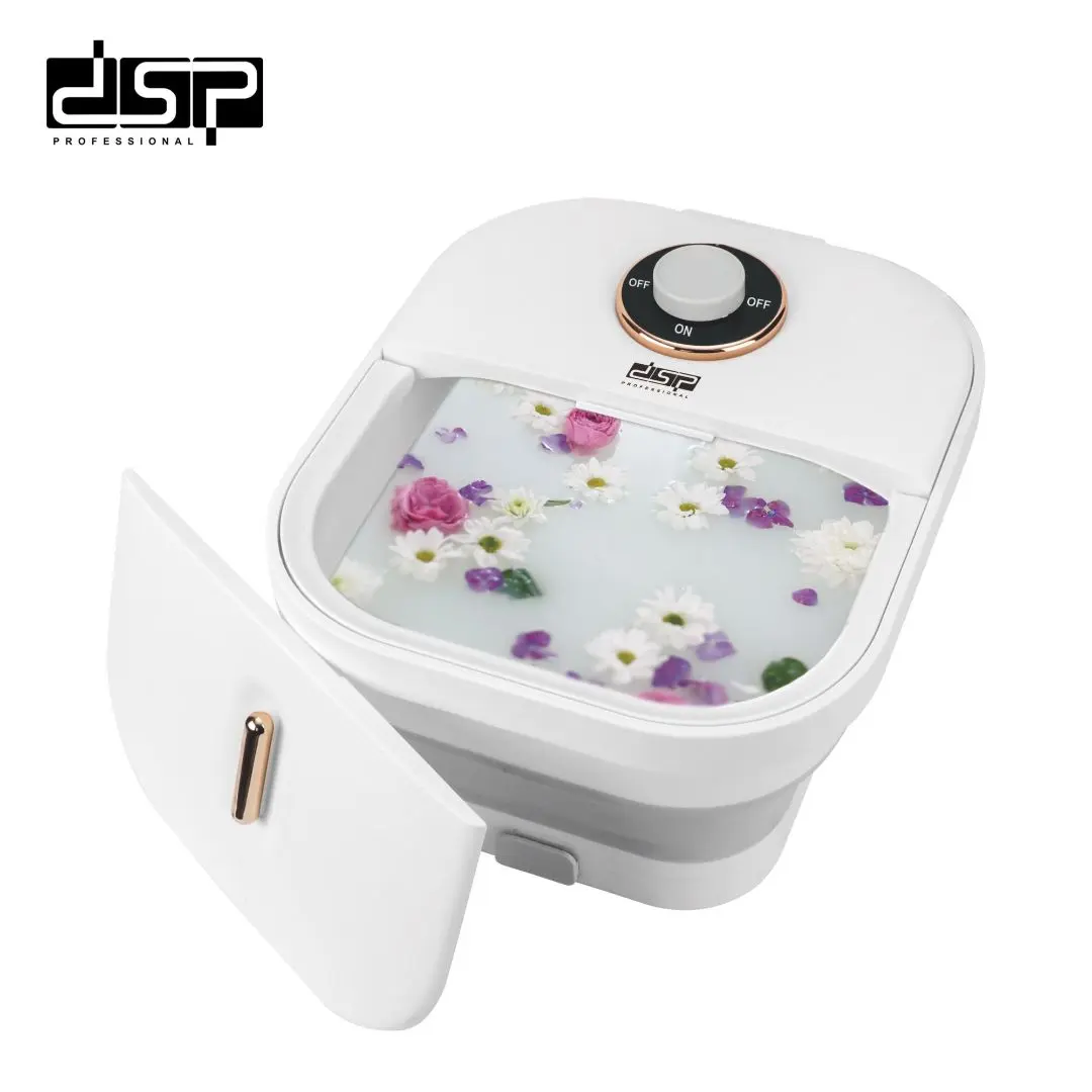 Dsp foot bath1 DSP KD9000 Foldable Electric Foot Bath Spa 450W, 7.7L, Massage Rollers, Heated Foot Soak Basin with Thermostat