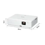 Epson CO-W01 WXGA 3LCD Projector 3000 Lumens HD Ready Portable Projector with HDMI