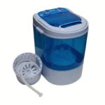 Portable 4.5kg Single Tub Mini Washing Machine – Wash & Spin Dry with Dryer Drum