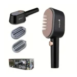 Hoffmans HM-9054 1500W Handheld Travel Garment Steamer Iron Portable Clothes Steamer with Soft & Stiff Brush Attachments