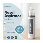 IGGODO Electric Baby Nasal Aspirator USB Rechargeable Nose Cleaner with 3 Suction Levels
