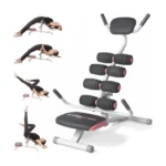 Multifunctional 3-in-1 Workout Chair Core & Abdominal Trainer, Back Stretcher & Inversion Therapy Chair with Adjustable Headrest