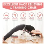 Multifunctional 3-in-1 Workout Chair Core & Abdominal Trainer, Back Stretcher & Inversion Therapy Chair with Adjustable Headrest