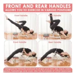 Multifunctional 3-in-1 Workout Chair Core & Abdominal Trainer, Back Stretcher & Inversion Therapy Chair with Adjustable Headrest