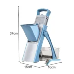 Vegetable Chopper & Adjustable Mandoline Slicer – Multifunction Potato, Garlic & Cheese Cutter