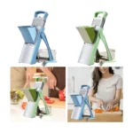 Vegetable Chopper & Adjustable Mandoline Slicer – Multifunction Potato, Garlic & Cheese Cutter