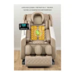4D Zero Gravity Full Body Massage Chair, Heating, Airbag Compression, Bluetooth Speakers & Foot Rollers