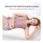 Smart Heating Waist Belt Warm Abdominal Therapy Belt for Comfort & Relaxation (Pink)