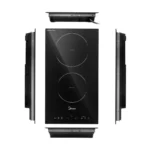 Midea 2-Burner 3500W Electric Built-In Induction Cooktop with Touch Control MC-ID3591-A2