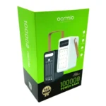 Oarmio Slice 100000mAh Power Bank with Built-in Cables, LED Light Panel, Digital Display, Fast Charging & Smart Protection