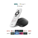 Onn Google Tv Android 4K UHD Streaming Box Device 2GB RAM + 16GB Storage, Voice Remote, HDMI Included