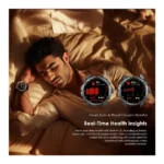 Oraimo Watch GT 1.43" AMOLED GPS Smartwatch OSW-852H Bluetooth Calling, 25-Day Battery, 3ATM Waterproof, 2 Replaceable Straps