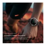 Oraimo Watch GT 1.43" AMOLED GPS Smartwatch OSW-852H Bluetooth Calling, 25-Day Battery, 3ATM Waterproof, 2 Replaceable Straps