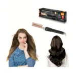 RAF R599 Hair Straightener Brush – Ionic Ceramic Hot Comb, 55W Fast Heating