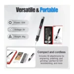 30-in-1 Rechargeable Electric Engraving Pen Kit