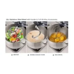 Sonashi SMX-147 12L Stand Mixer 6 Speed with Pulse, 2000W