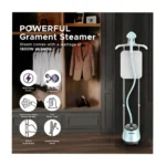 Sonashi SGS-325 1.8L Garment Steamer 1800W Fast Heat-Up Clothes Steamer with Ironing Board, Hanger & Telescopic Pole
