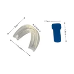 Anti-Snoring Mouth Guard with Travel Case Adjustable BPA-Free Night Mouthpiece for Teeth Grinding & Snoring Relief