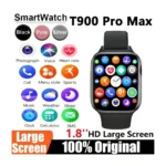 T900 Pro Max Smart Watch Bluetooth Calling, 1.8” Touch Display, Fitness & Health Tracker Watch (Android & iOS)