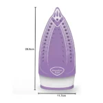 Tefal FV1953 Easy Steam Iron 1200W, 220ml Water Tank, Ceramic Soleplate (Mauve)