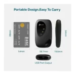 TP-Link M7200 4G LTE Mobile WiFi Hotspot Portable MiFi Router, 150Mbps, SIM Card Plug & Play, 8-Hour Battery