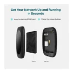 TP-Link M7200 4G LTE Mobile WiFi Hotspot Portable MiFi Router, 150Mbps, SIM Card Plug & Play, 8-Hour Battery