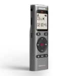 Philips DVT1170 VoiceTracer Digital Audio Recorder – 8GB, 360° Microphone, WAV Recording