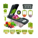 16-in-1 Multifunctional Vegetable Chopper & Slicer Set