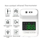K-3S Non-Contact Infrared Thermometer with Voice Broadcast, Alarm & LCD Display