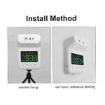 K-3S Non-Contact Infrared Thermometer with Voice Broadcast, Alarm & LCD Display