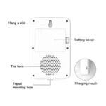 K-3S Non-Contact Infrared Thermometer with Voice Broadcast, Alarm & LCD Display