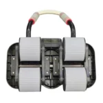 4-Wheel Automatic Rebound Ab Roller with Elbow Support Durable Core Fitness Trainer