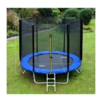8ft Heavy-Duty Trampoline with Safety Enclosure Net, Ladder & 250kg Weight Capacity