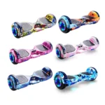 6.5 Inch Bluetooth Self Balancing Hoverboard with LED Flash Wheels & Speaker – Dual 300W Smart Scooter Ice & Fire Edition