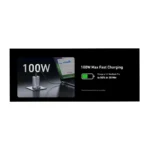 Anker Prime Charger 100W USB-C Foldable Charger 3-Port GaN A2688