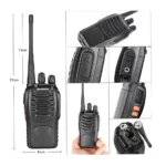 Baofeng BF-888S Walkie Talkie – 400-470MHz UHF Two-Way Radio (1 Piece)
