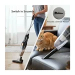 RM-SVH600B 2-in-1 Stick & Handheld Wired Vacuum Cleaner, 400–600W, 0.8L Dust Capacity, HEPA Filter