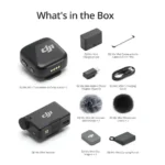 DJI Mic Mini (2 TX + 1 RX + Charging Case) Wireless Lavalier Microphone System