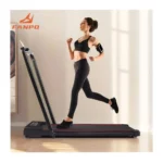 Foldable Electric Treadmill – 120KG Capacity with Phone Holder & 6KM/H Speed