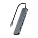 Green Lion 7-in-1 USB-C Hub Multiport Adapter – 87W