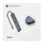 Green Lion 7-in-1 USB-C Hub Multiport Adapter – 87W