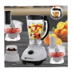 Hoffmans HM-1272 5-in-1 Multifunction Blender 600W, 1.8L, Grinder, Meat Mincer & Food Processor