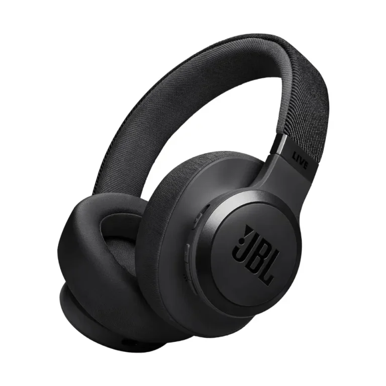 JBL Live 770NC Wireless Over-Ear Headphones – Adaptive Noise Cancelling, 65H Battery, Bluetooth 5.3 (Black)
