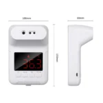 K-3S Non-Contact Infrared Thermometer with Voice Broadcast, Alarm & LCD Display