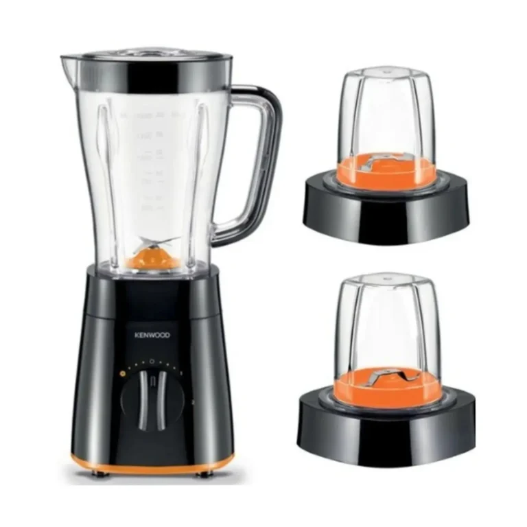 Kenwood BLP15.150WH 3-in-1 Blender – 500W Smoothie Maker with 2L Goblet, Multi Mill & Grinding Mill